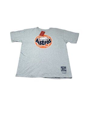 Houston Astros Mitchell & Ness Cooperstown Collection Graphic Logo T-Shirt XL